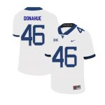 Men's West Virginia Mountaineers NCAA #46 Reese Donahue White Authentic Nike 2019 Stitched College Football Jersey IE15J20IR